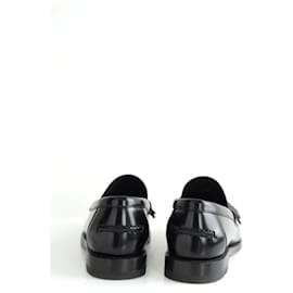 Dior-Leather loafers-Black