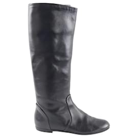Giuseppe Zanotti-Bottes en cuir-Noir