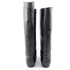 Giuseppe Zanotti-Bottes en cuir-Noir