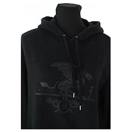 Hermès-Cotton sweatshirt-Black
