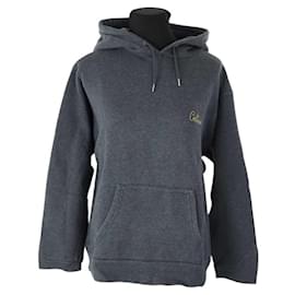 Céline Grauer Baumwollpullover Grau