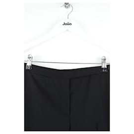 Prada-Wool straight pants-Black