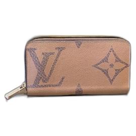Louis Vuitton-Wallets-Brown