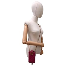 Chanel-Chanel Pochette Chain Bag-Pink