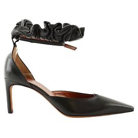 Altuzarra Black leather heels Black