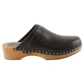 Isabel Marant Leather clogs Black