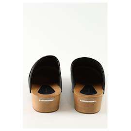 Isabel Marant-Leather clogs-Black