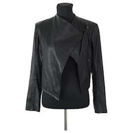Helmut Lang Black leather jacket Black