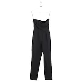 The Kooples Schwarzer Jumpsuit Schwarz
