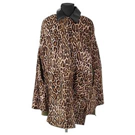 Autre Marque Skiim Lederjacke braun Braun