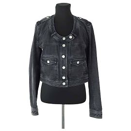 Isabel Marant Graue Baumwolljacke Grau