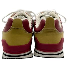 Missoni-Missoni Beige / Bordeux Multi Zigzag Sneakers-Multiple colors