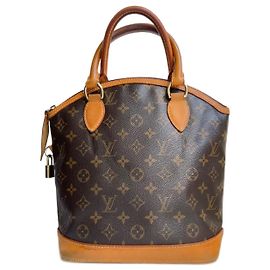 Louis Vuitton Lockit Vertical Monogram Marron