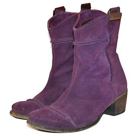 Byblos botines Morado oscuro