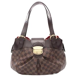 Louis Vuitton-Louis Vuitton Damier Sistina PM Handbag N41542-Brown