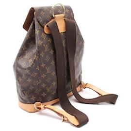 Louis Vuitton-Louis Vuitton Monogram Montsouris GM Backpack M51135-Brown