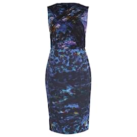 Erdem- Erdem Printed Midi Dress in Multicolor Cotton-Multiple colors