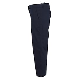 Miu Miu-Miu Miu Trousers in Navy Blue Polyester-Blue,Navy blue