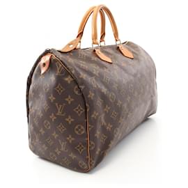 Louis Vuitton-Louis Vuitton Monogram Speedy 40 Handbag M41522-Brown