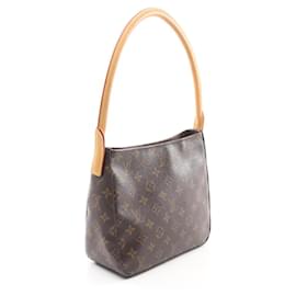 Louis Vuitton-Louis Vuitton Monogram Looping MM Shoulder Bag M51146-Brown