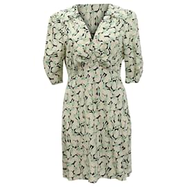 Autre Marque- Rixo Enya Pearl Printed Mini Dress in Multicolor Cotton-Multiple colors
