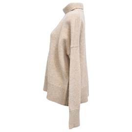 Vanessa Bruno-Vanessa Bruno Malo Sweater in Ecru Wool-White,Cream