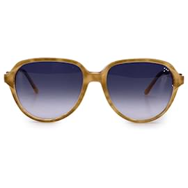 Yves Saint Laurent-Vintage Beige Sarpedon Sunglasses 54/16 140mm-Beige