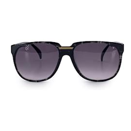 Yves Saint Laurent-Vintage Black 8802 P 093 Sunglasses 56/11 140 mm-Black