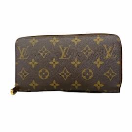 Louis Vuitton-Louis Vuitton Monogram Zippy Long Wallet-Brown