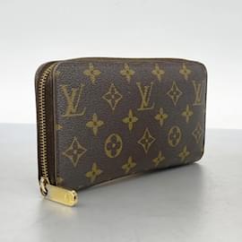 Louis Vuitton-Louis Vuitton Monogram Zippy Long Wallet-Brown