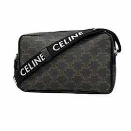 Céline-Celine Shoulder Bag Macadam Black-Black