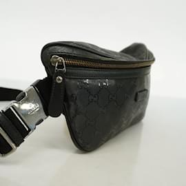 Gucci-Gucci Waist Bag GG Imprime 233269 Black Men's-Black