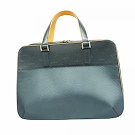 Louis Vuitton-Louis Vuitton Monogram Matte Malden Handbag-Blue