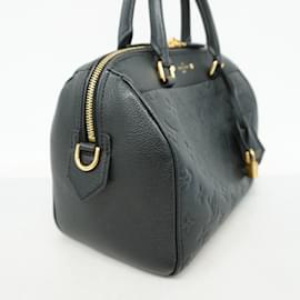 Louis Vuitton-Louis Vuitton Monogram Empreinte Speedy Bandouliere 25NM Handbag-Black