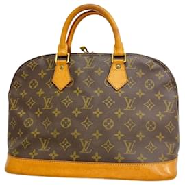 Louis Vuitton-Louis Vuitton Monogram Alma Handbag-Brown