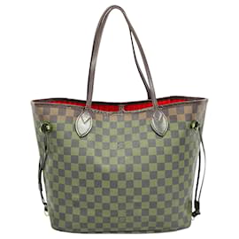 Louis Vuitton-Louis Vuitton Damier Neverfull MM Tote Bag-Damier ebene