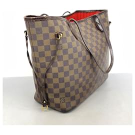 Louis Vuitton-Louis Vuitton Damier Neverfull MM Tote Bag-Damier ebene