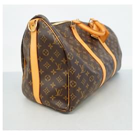 Louis Vuitton-Louis Vuitton Monogram Keepall Bandouliere 50-Brown