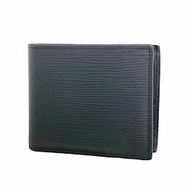 Louis Vuitton-Louis Vuitton Epi Portefeuille Marco NM Wallet-Black