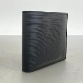 Louis Vuitton-Louis Vuitton Epi Portefeuille Marco NM Wallet-Black