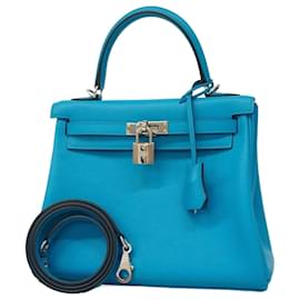 Hermès-Hermes Kelly 25 Handbag in Swift Leather-Other