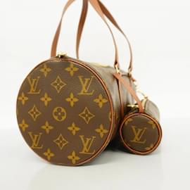 Louis Vuitton-Louis Vuitton Monogram Papillon 30 Handbag-Brown
