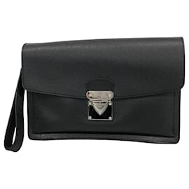 Louis Vuitton-Louis Vuitton Clutch Bag Taiga Belaia M32592 Ardoise-Grey