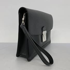 Louis Vuitton-Louis Vuitton Clutch Bag Taiga Belaia M32592 Ardoise-Grey