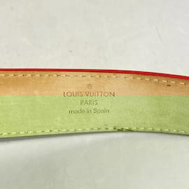 Louis Vuitton-Louis Vuitton Epi Santur Essential V Belt-Red