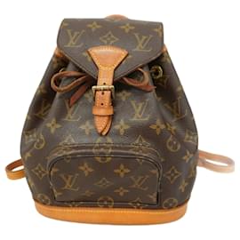 Louis Vuitton-Louis Vuitton Monogram Mini Montsouris Backpack-Brown