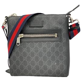 Gucci-Gucci Shoulder Bag GG Supreme 523599-Black