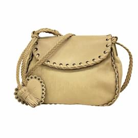 Christian Dior-Christian Dior Beige Shoulder Bag-Beige