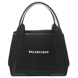 Balenciaga-Sac à main Balenciaga Cabas S noir marine-Noir