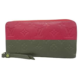 Louis Vuitton-Louis Vuitton Long Wallet Monogram Empreinte Zippy M60547 Oriane-Other